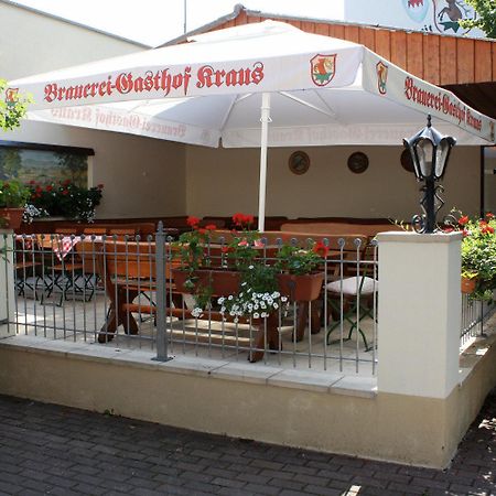 Brauerei Gasthof Kraus Hirschaid Luaran gambar