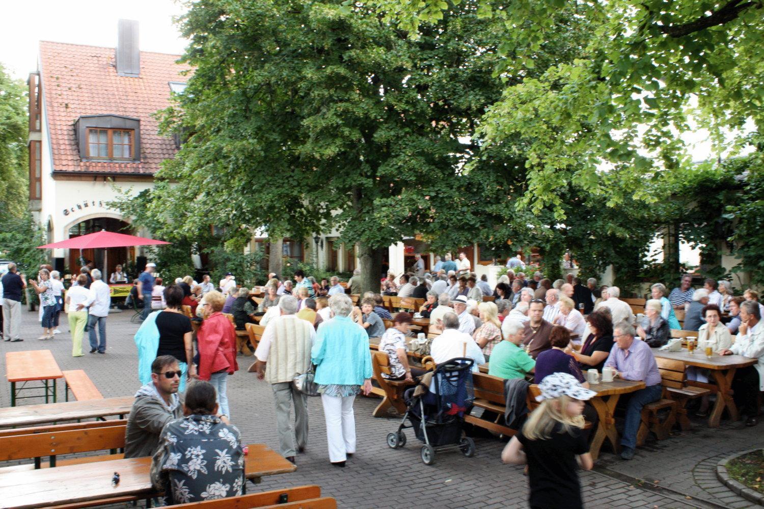 Brauerei Gasthof Kraus Hotel Hirschaid Luaran gambar